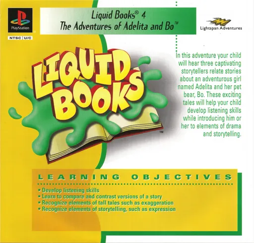 Liquid Books Adventure 4 - The Adventures of Adelita and Bo (USA)